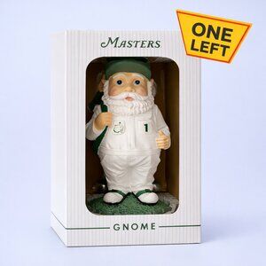 2025 MASTERS Limited Edition MINI GNOME Garden Caddie Augusta National NEW!